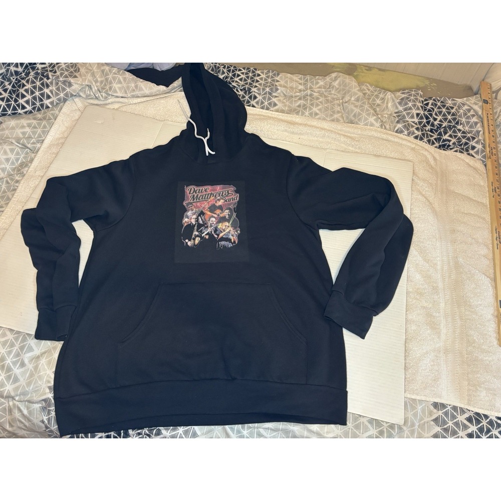 Dave Matthews Band DMB Women's XL Black Hoodie Bella Canvas CO